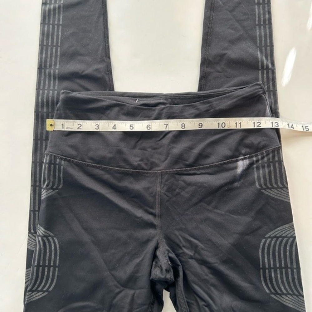 VICTORIAS SECRET BLACK & GRAY KNOCKOUT TIGHT LEGGINGS SIZE EXTRA SMALL